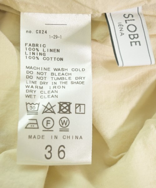 SLOBE IENA（スローブイエナ）その他 白 サイズ:36(S位) レディース/2200618805082