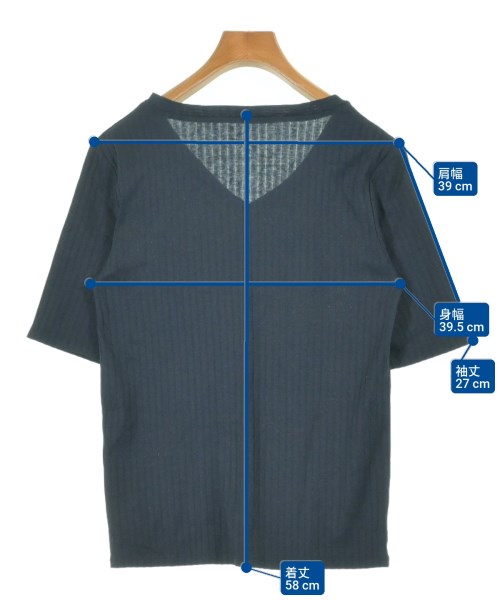 SLOBE IENA（スローブイエナ）Tシャツ・カットソー 紺 サイズ:F レディース/2200615413181
