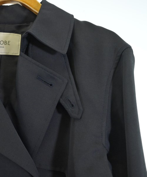 SLOBE IENA（スローブイエナ）トレンチコート 紺 サイズ:38(M位) レディース/2200616828014