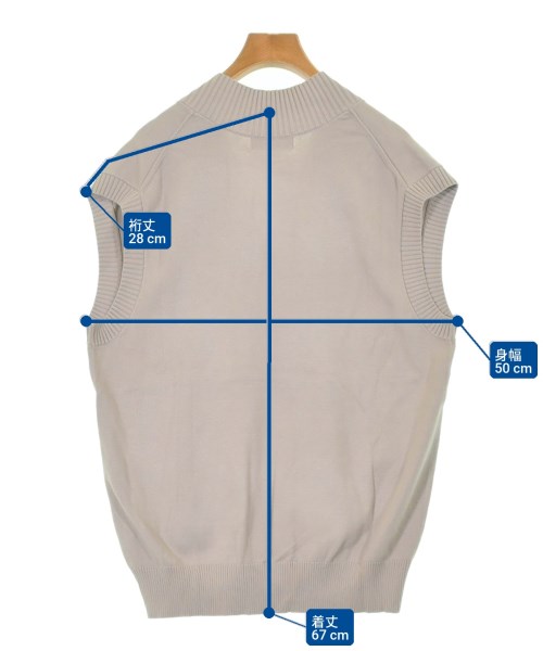 SLOBE IENA（スローブイエナ）ベスト/ノースリーブ ベージュ サイズ:F レディース/2200616905067