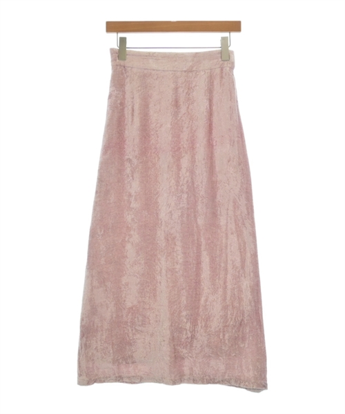 SLOBE IENA（スローブイエナ）ロング・マキシ丈スカート ピンク サイズ:36(S位) レディース/2200627862076