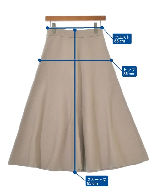 SLOBE IENA（スローブイエナ）ロング・マキシ丈スカート ベージュ サイズ:-(M位) レディース/2200628897022