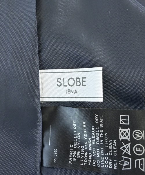 SLOBE IENA（スローブイエナ）ロング・マキシ丈スカート 紺 サイズ:38(M位) レディース/2200615882291