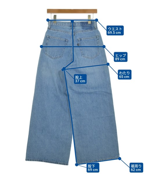 SLOBE IENA（スローブイエナ）デニムパンツ 青 サイズ:38(M位) レディース/2200616898048
