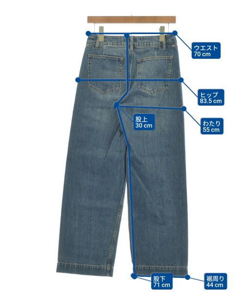 SLOBE IENA（スローブイエナ）デニムパンツ 青 サイズ:38(M位) レディース/2200627451010