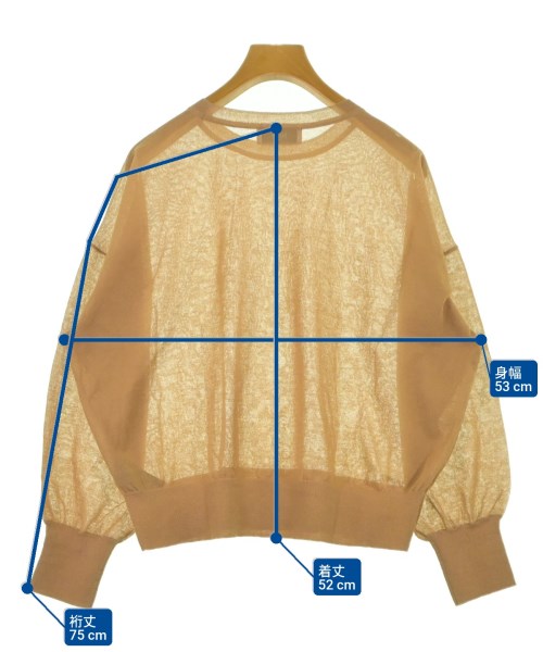 SLOBE IENA（スローブイエナ）ニット・セーター 茶 サイズ:-(M位) レディース/2200616859049