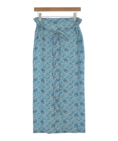 SLOBE IENA（スローブイエナ）ロング・マキシ丈スカート 青 サイズ:F レディース/2200617593157