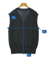 SLOBE IENA（スローブイエナ）ベスト 黒 サイズ:-(L位) レディース/2200618249114