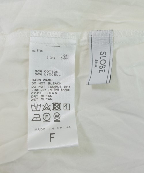 SLOBE IENA（スローブイエナ）ブラウス 白 サイズ:F レディース/2200615387048