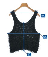 SLOBE IENA（スローブイエナ）ベスト 黒 サイズ:-(M位) レディース/2200630461051
