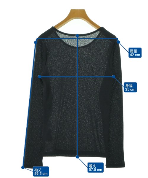 SLOBE IENA（スローブイエナ）Tシャツ・カットソー 黒 サイズ:-(M位) レディース/2200631711148