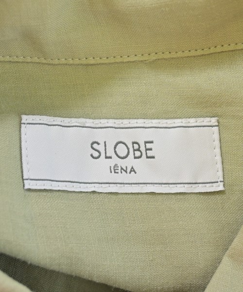 SLOBE IENA（スローブイエナ）シャツワンピース 緑 サイズ:F レディース/2200632085019