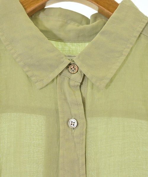 SLOBE IENA（スローブイエナ）シャツワンピース 緑 サイズ:F レディース/2200632085019