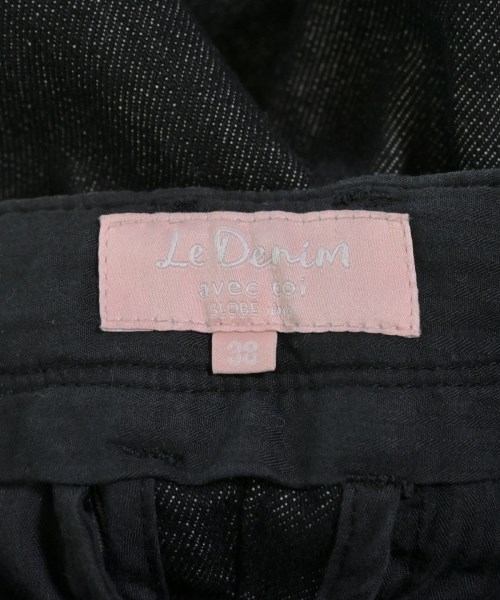 SLOBE IENA（スローブイエナ）デニムパンツ 黒 サイズ:38(M位) レディース/2200628916044