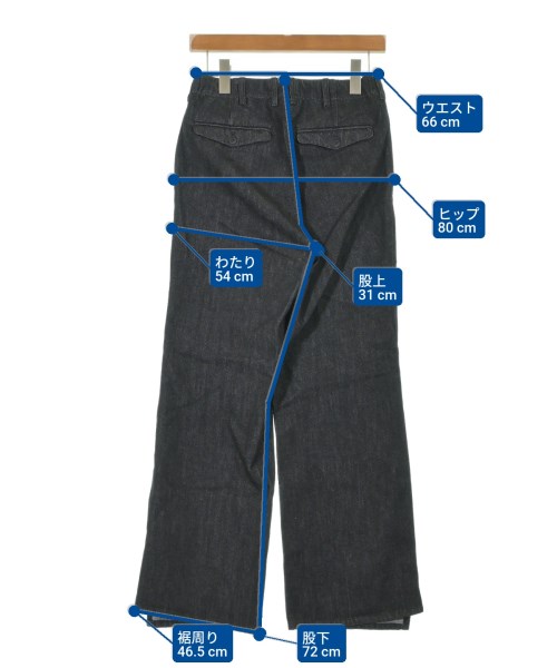 SLOBE IENA（スローブイエナ）デニムパンツ 黒 サイズ:38(M位) レディース/2200628916044