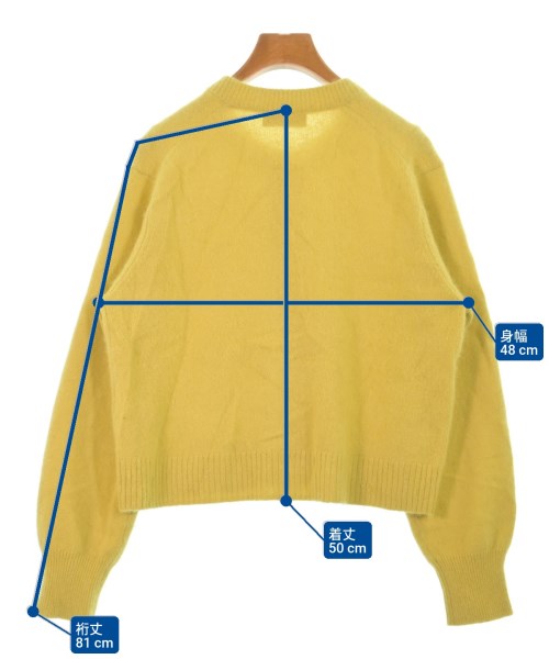 SLOBE IENA（スローブイエナ）カーディガン 黄 サイズ:F レディース/2200628916136