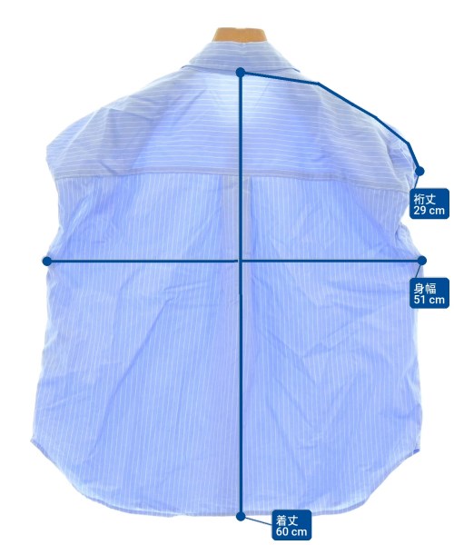 SLOBE IENA（スローブイエナ）カジュアルシャツ 青 サイズ:F レディース/2200631784036