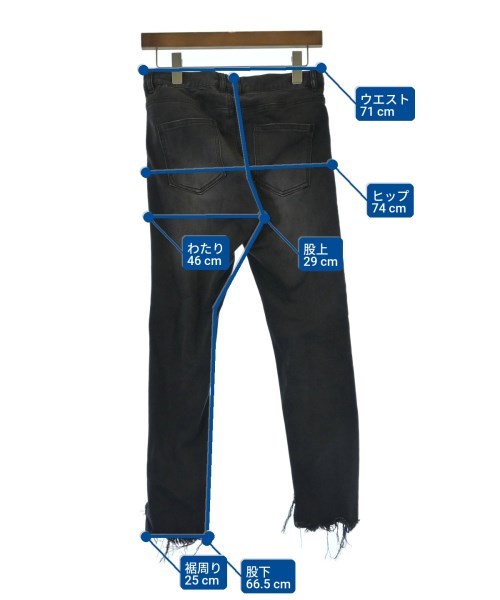 SLOBE IENA（スローブイエナ）デニムパンツ 黒 サイズ:36(S位) レディース/2200621173079