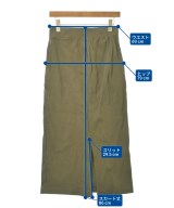 SLOBE IENA（スローブイエナ）ロング・マキシ丈スカート カーキ サイズ:-(M位) レディース/2200621351057