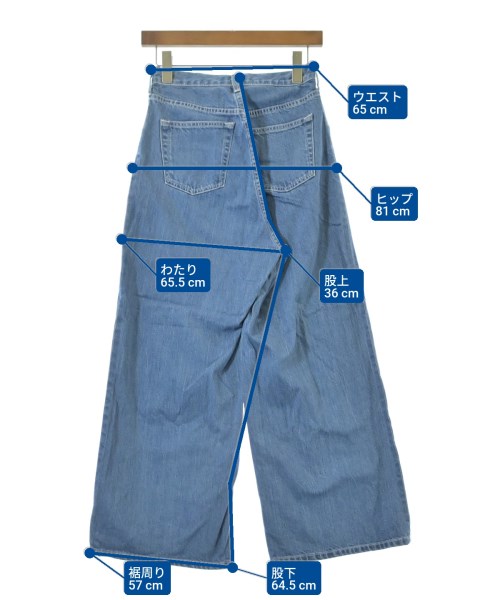 SLOBE IENA（スローブイエナ）デニムパンツ 紺 サイズ:36(S位) レディース/2200628727084