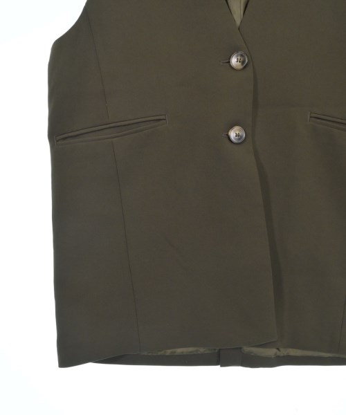 SLOBE IENA（スローブイエナ）ベスト カーキ サイズ:F レディース/2200628727107