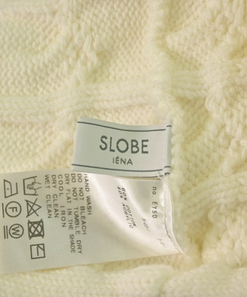 SLOBE IENA（スローブイエナ）ニット・セーター 白 サイズ:-(XS位) レディース/2200628765017