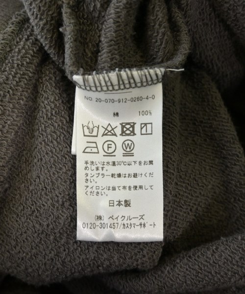 SLOBE IENA（スローブイエナ）スウェット 茶 サイズ:F レディース/2200606451048