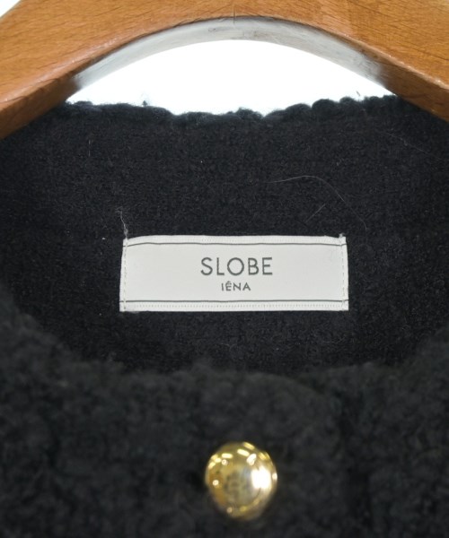 SLOBE IENA（スローブイエナ）ノーカラージャケット 黒 サイズ:-(XL位) レディース/2200608283012