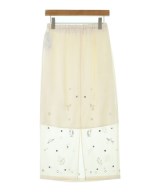 SLOBE IENA（スローブイエナ）ロング・マキシ丈スカート 白 サイズ:F レディース/2200605212107