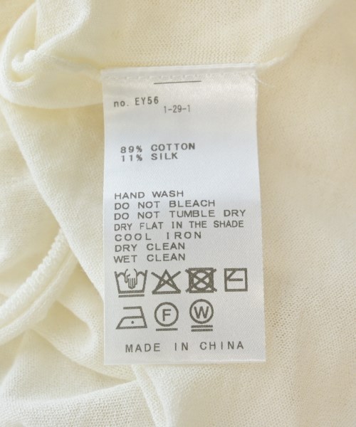 SLOBE IENA（スローブイエナ）Tシャツ・カットソー 白 サイズ:F レディース/2200609215128