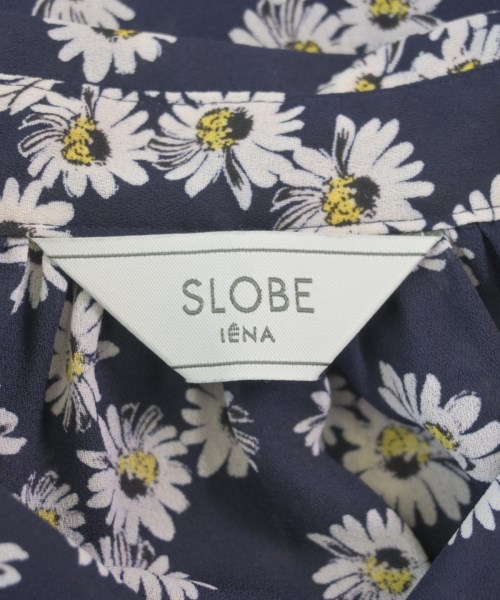 SLOBE IENA（スローブイエナ）カジュアルシャツ 紺 サイズ:-(M位) レディース/2200609172056