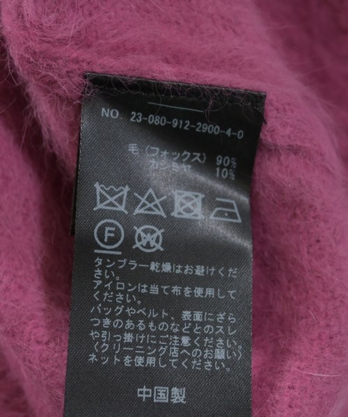 SLOBE IENA（スローブイエナ）ニット・セーター ピンク サイズ:F レディース/2200609662045