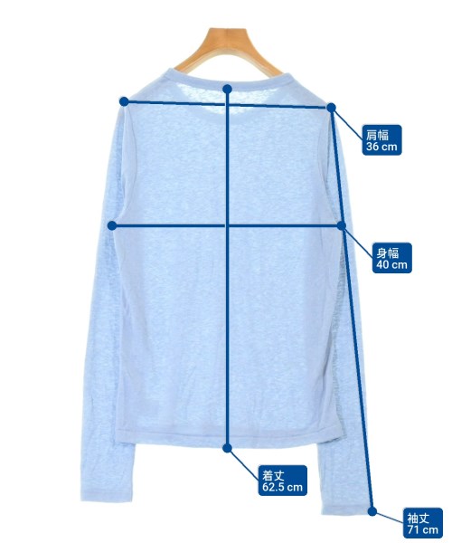 SLOBE IENA（スローブイエナ）Tシャツ・カットソー 青 サイズ:-(M位) レディース/2200611062055