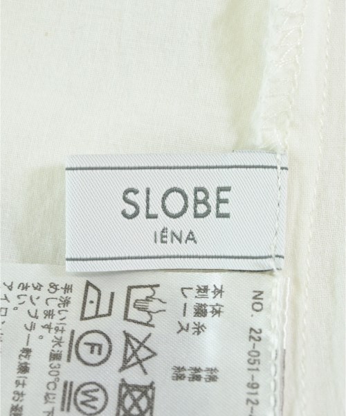 SLOBE IENA（スローブイエナ）ブラウス 白 サイズ:F レディース/2200609520192