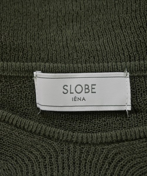 SLOBE IENA（スローブイエナ）ニット・セーター カーキ サイズ:F レディース/2200615039169