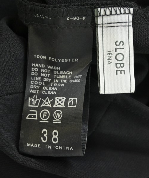 SLOBE IENA（スローブイエナ）オールインワン/サロペット 黒 サイズ:38(M位) レディース/2200607840094