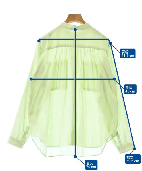 SLOBE IENA（スローブイエナ）カジュアルシャツ 緑 サイズ:-(XL位) レディース/2200614046052