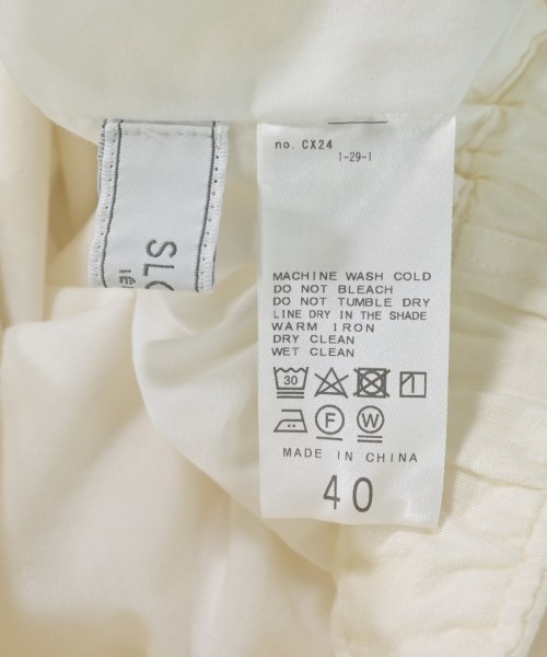 SLOBE IENA（スローブイエナ）その他 白 サイズ:40(M位) レディース/2200614062021