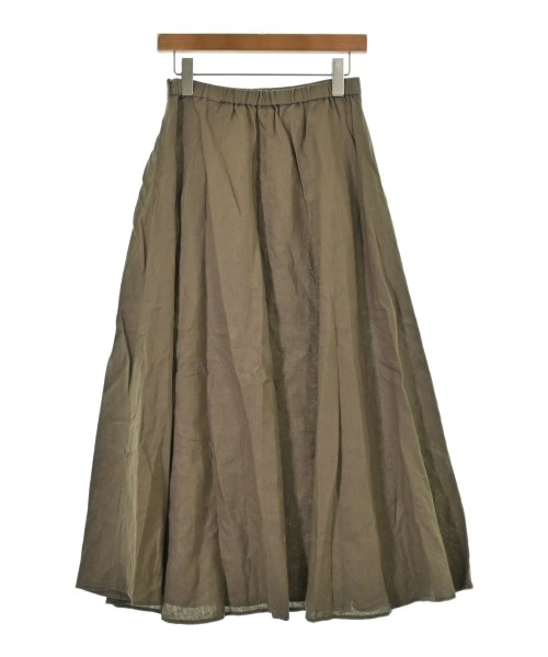 SLOBE IENA（スローブイエナ）ロング・マキシ丈スカート 茶 サイズ:38(M位) レディース/2200617960041