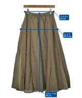 SLOBE IENA（スローブイエナ）ロング・マキシ丈スカート 茶 サイズ:38(M位) レディース/2200617960041