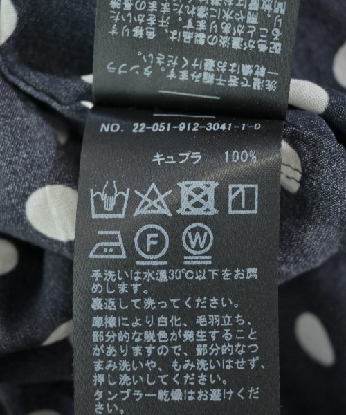 SLOBE IENA（スローブイエナ）カジュアルシャツ 紺 サイズ:F レディース/2200603492228