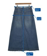 SLOBE IENA（スローブイエナ）ロング・マキシ丈スカート 青 サイズ:40(M位) レディース/2200615123059