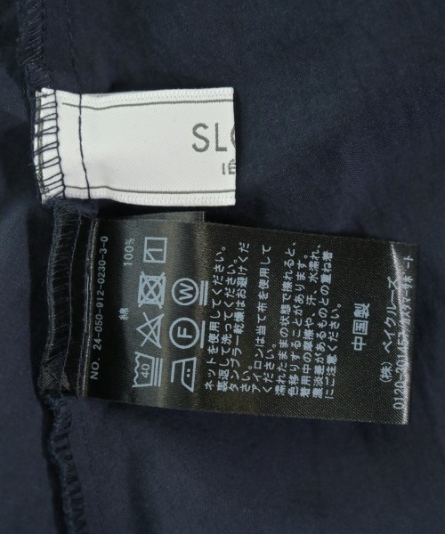SLOBE IENA（スローブイエナ）カジュアルシャツ 紺 サイズ:F レディース/2200618302185