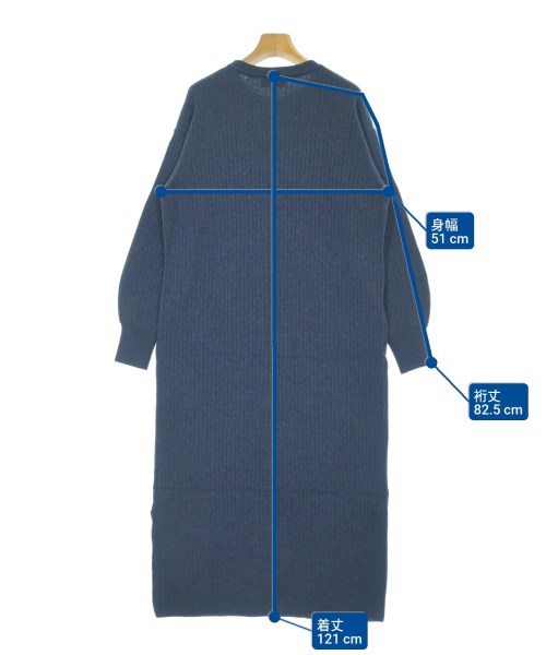 SLOBE IENA（スローブイエナ）ワンピース 紺 サイズ:F レディース/2200614209013