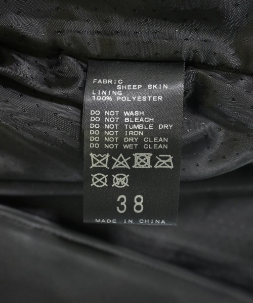 SLOBE IENA（スローブイエナ）ライダース 黒 サイズ:38(M位) レディース/2200618985012