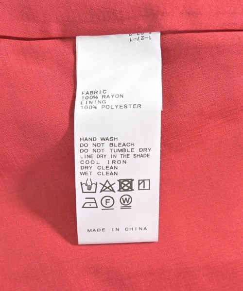 SLOBE IENA（スローブイエナ）ワンピース 赤 サイズ:-(M位) レディース/2200619678029