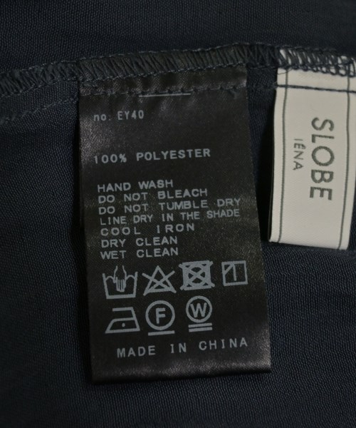 SLOBE IENA（スローブイエナ）ブラウス 紺 サイズ:F レディース/2200610926143