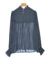 SLOBE IENA（スローブイエナ）ブラウス 紺 サイズ:F レディース/2200610926143