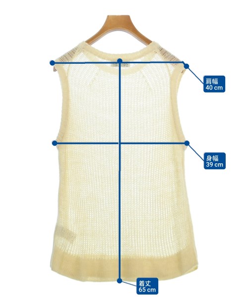 SLOBE IENA（スローブイエナ）ベスト ベージュ サイズ:F レディース/2200619327040