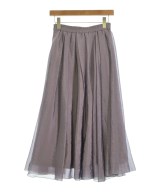 SLOBE IENA（スローブイエナ）ロング・マキシ丈スカート 紫 サイズ:38(M位) レディース/2200619327088